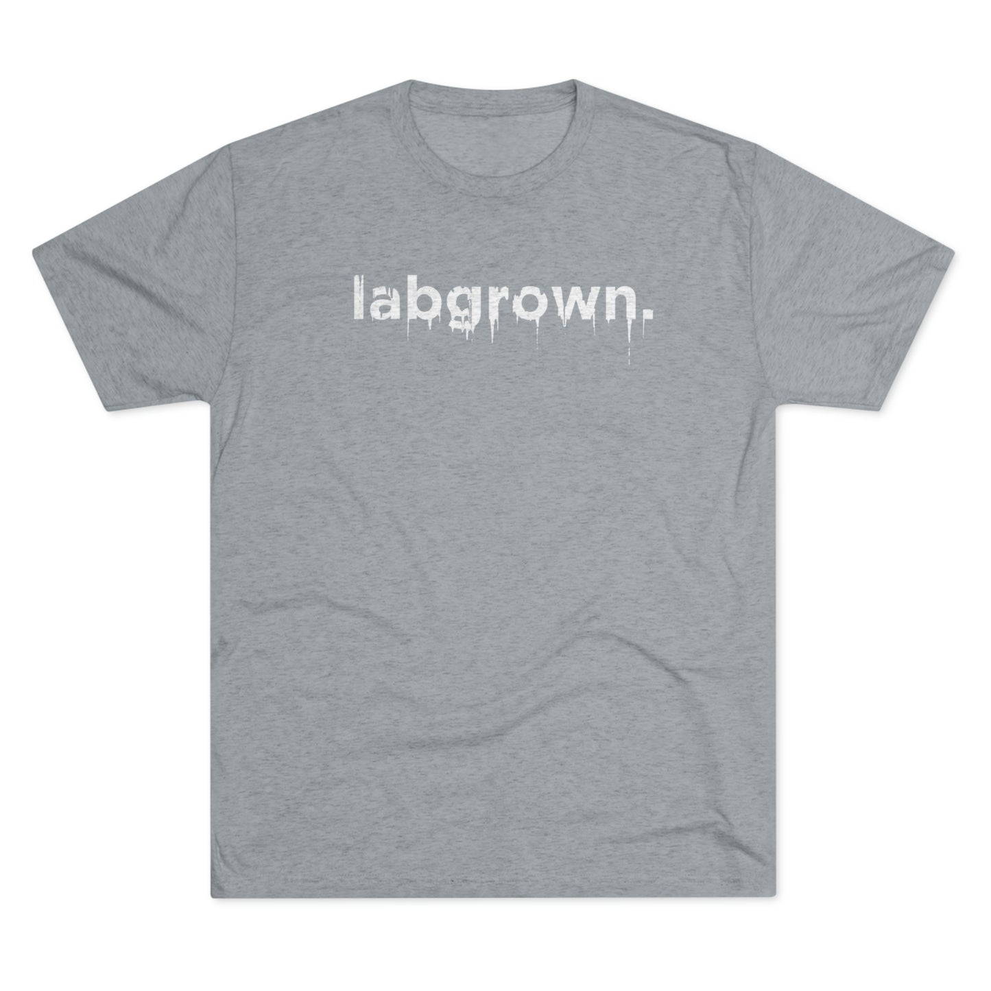 "labgrown." drip Tri-Blend Tee