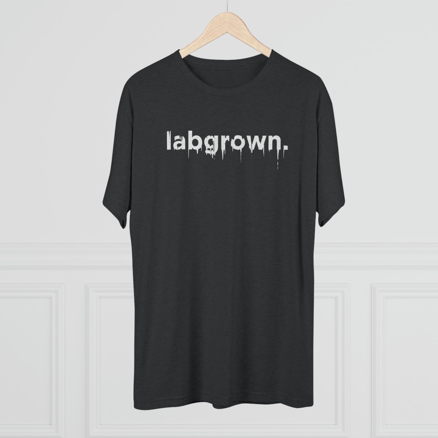 "labgrown." drip Tri-Blend Tee