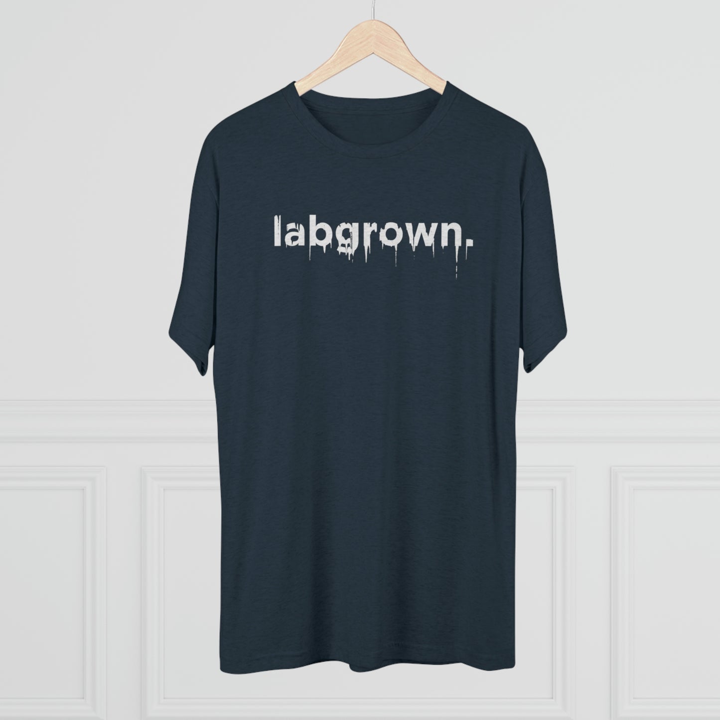 "labgrown." drip Tri-Blend Tee