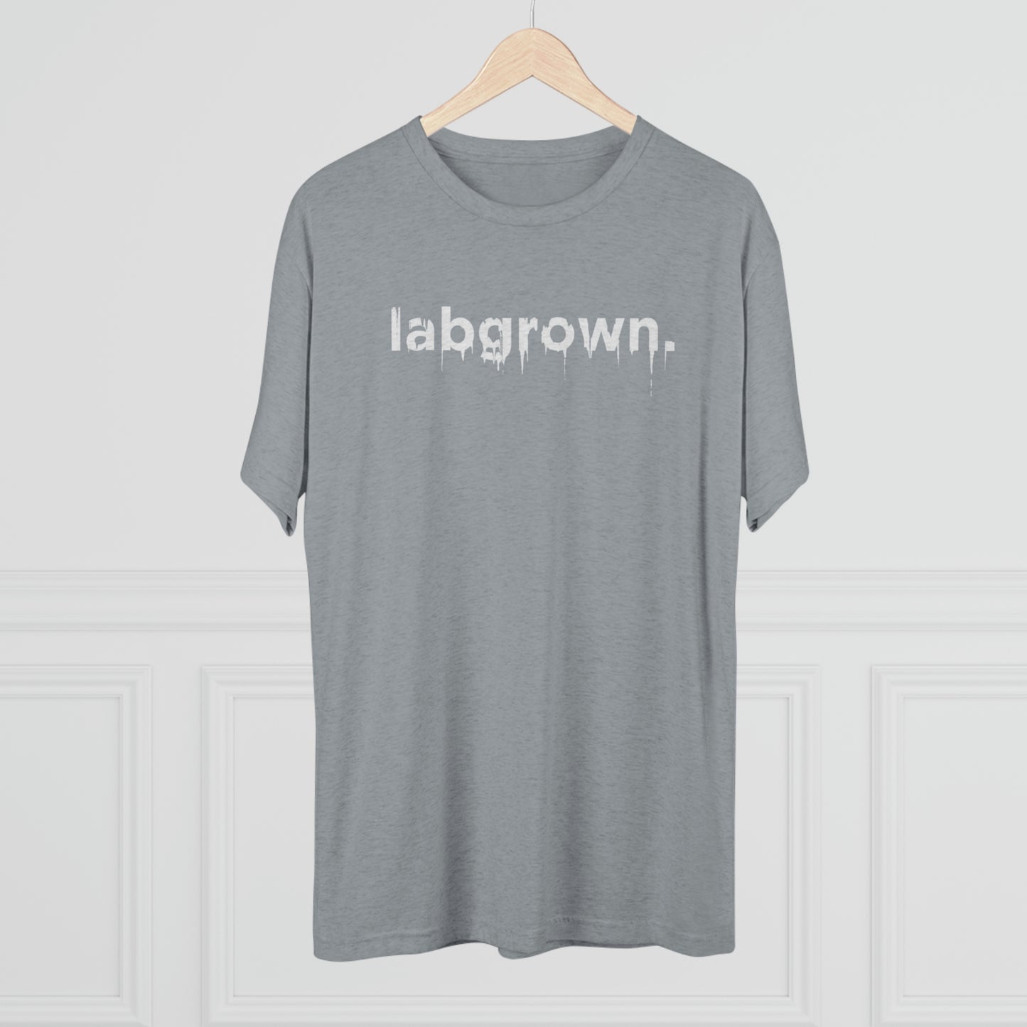 "labgrown." drip Tri-Blend Tee